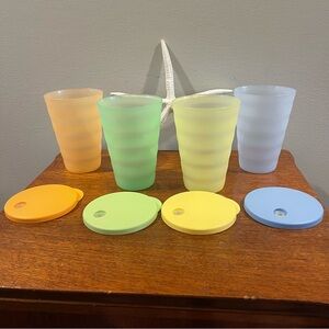 Tupperware Impression Tumblers W Dripless Seal